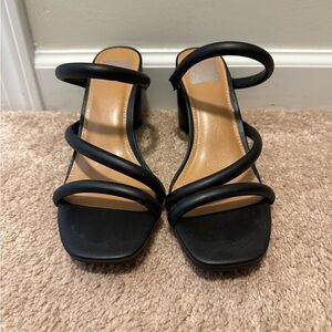 DV by Dolce Vita Black Strappy Heels